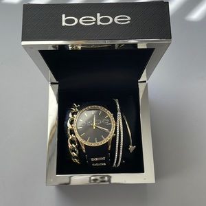 BEBE Watch and Bracelet Sets